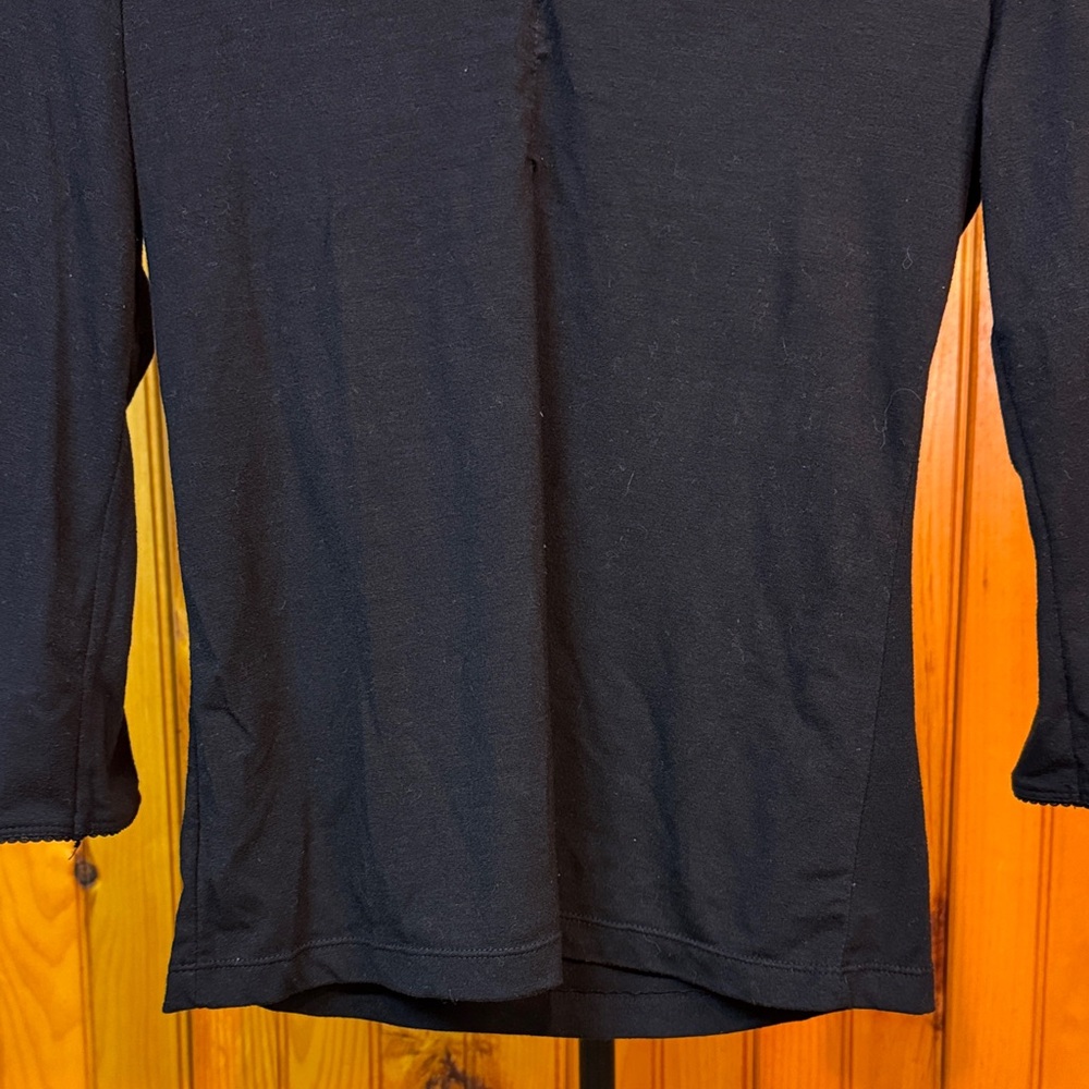 Old Navy Black Long Sleeve Top - Picture 4 of 6